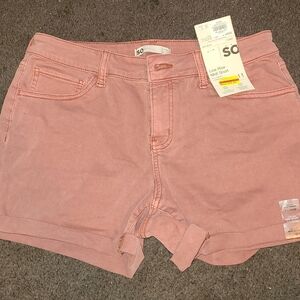 SO Low Rise Midi Shorts Size 11/30W